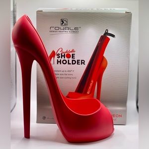 NEW‼️ ROYALE CINDERELLA SHOE HOLDER Hair straightener flat iron heat resistant